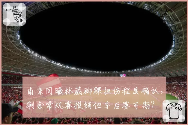 南京同曦林葳脚踝扭伤程度确认，剩余常规赛报销但季后赛可期？